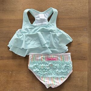 4T Ruffle Butts Two-Piece Swim Set
